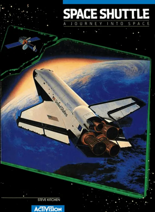 Space Shuttle: A Journey into Space cover art for Atari 5200