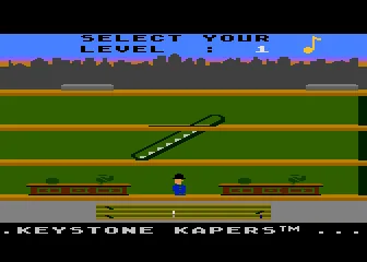 Keystone Kapers title screen