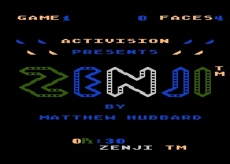 Zenji title screen