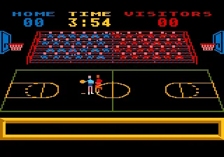 Backdrop artwork for RealSports Basketball (USA) (Proto) (1983-12-16)