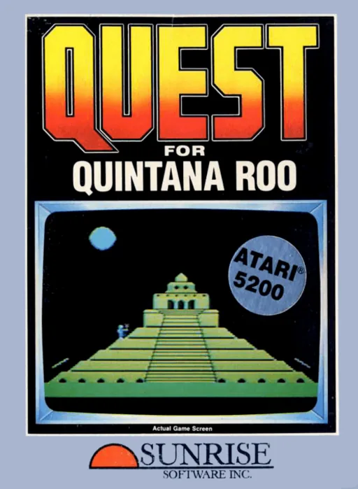 Quest for Quintana Roo cover art for Atari 5200