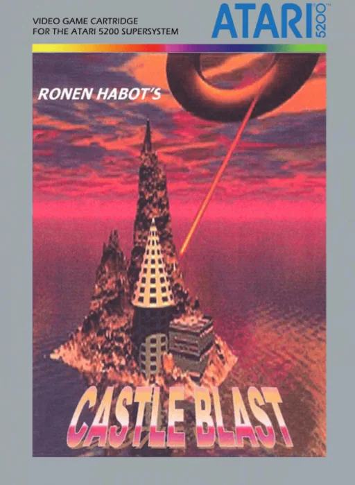 Castle Blast cover art for Atari 5200