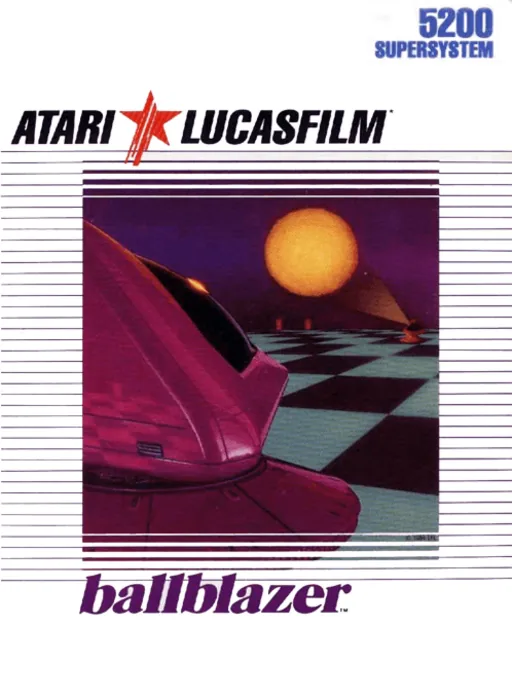 Ballblazer cover art for Atari 5200
