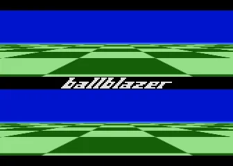 Ballblazer title screen
