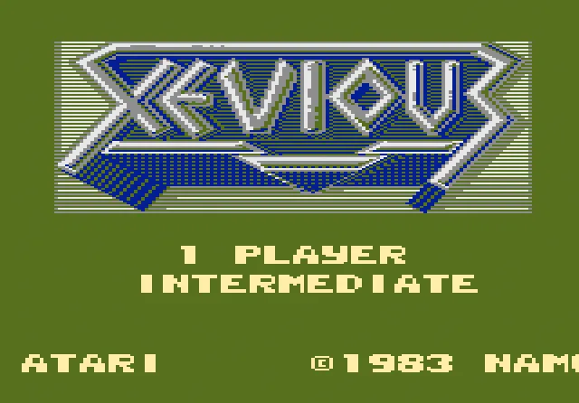 Xevious screenshot
