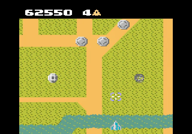 Backdrop artwork for Xevious