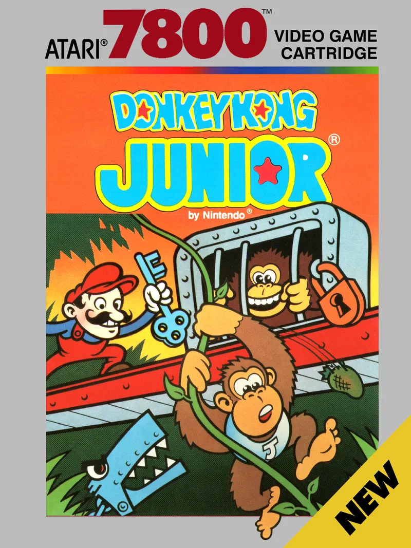 Donkey Kong Junior box art