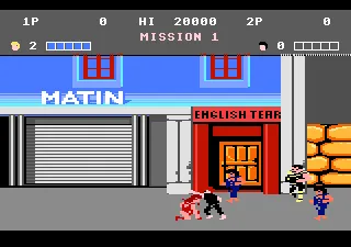 Backdrop artwork for Double Dragon