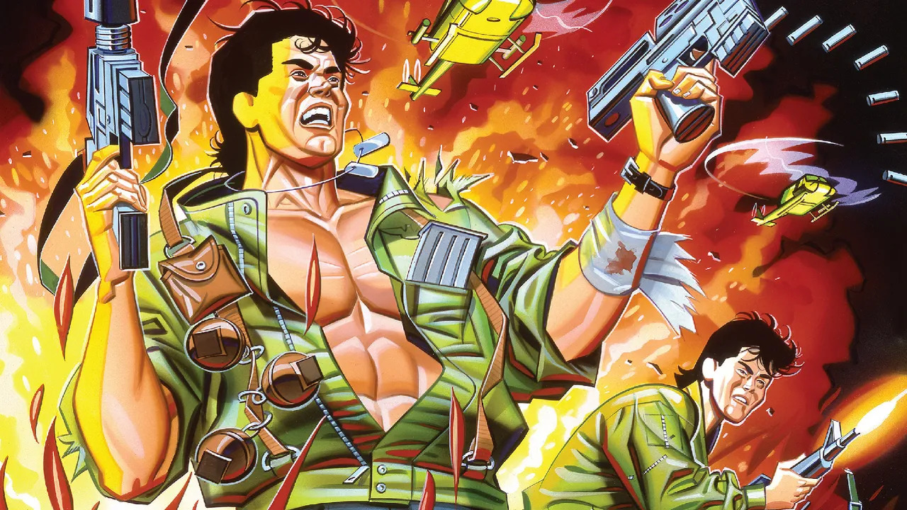 Backdrop artwork for Ikari Warriors