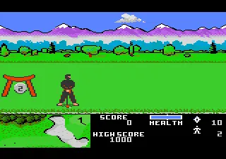 Backdrop artwork for Ninja Golf