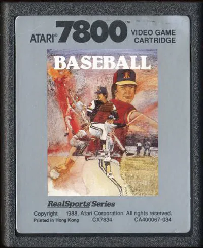 RealSports Baseball cart