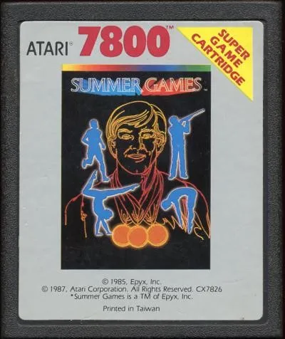 Summer Games cart