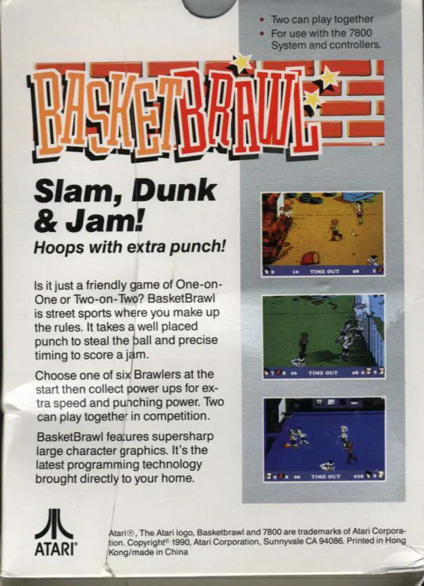Basketbrawl box back