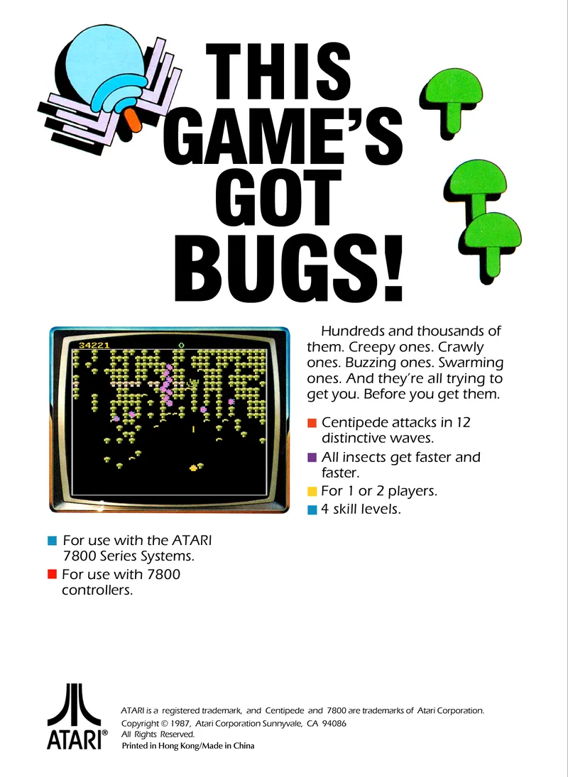 Centipede box back