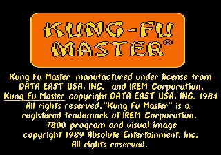 Kung-Fu Master screenshot
