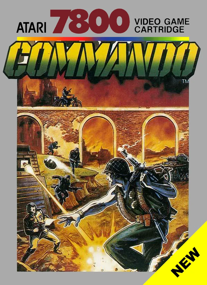 Commando box art