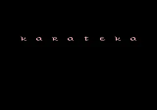 Karateka screenshot