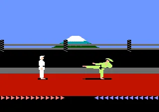 Karateka screenshot