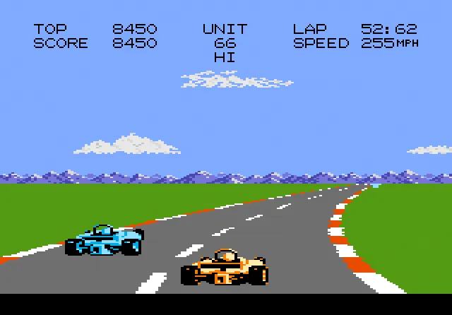 Backdrop artwork for Pole Position II