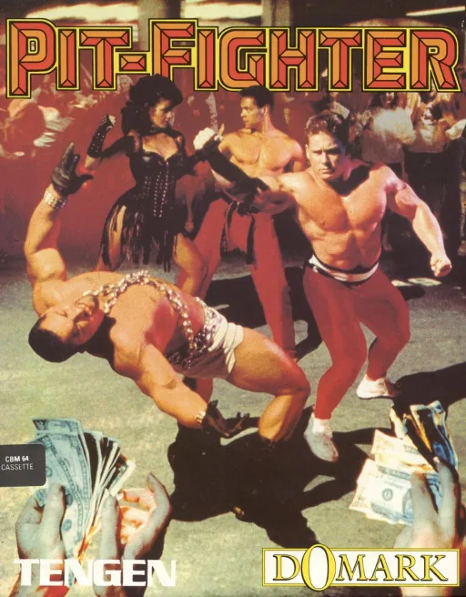 Pit Fighter cover art for Atari 7800