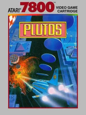 Plutos cover art for Atari 7800