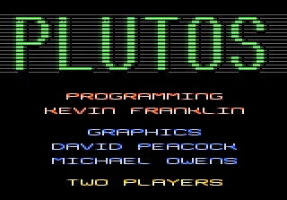 Plutos title screen