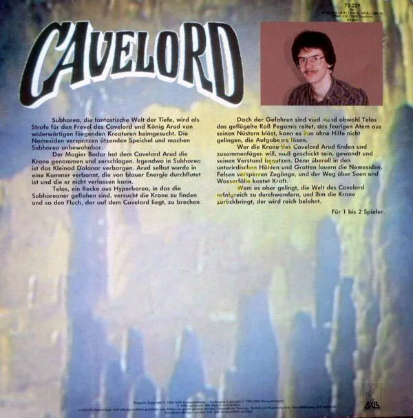Cavelord box back