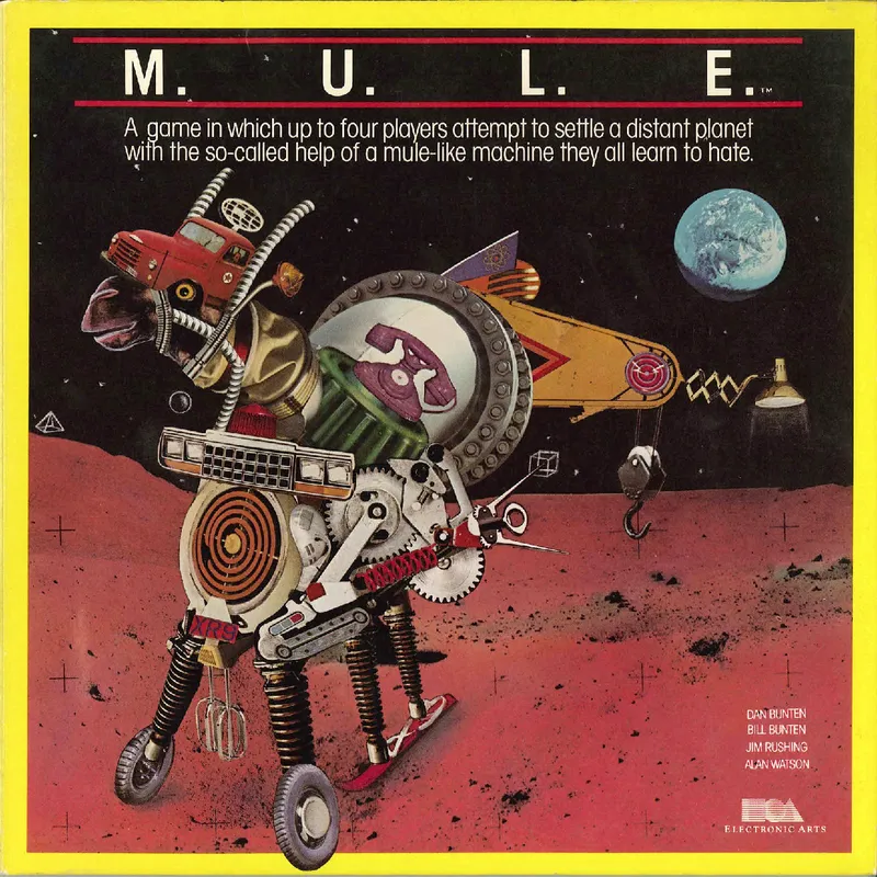 M.U.L.E. box art