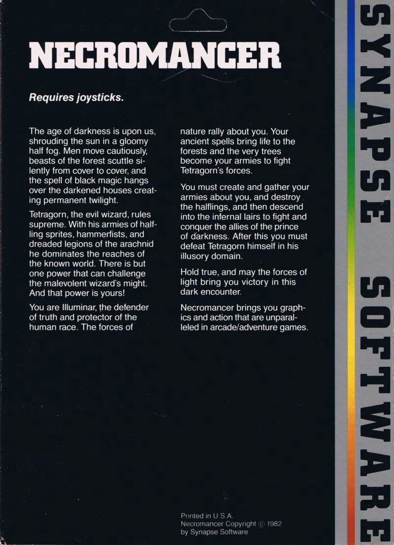 Necromancer box back