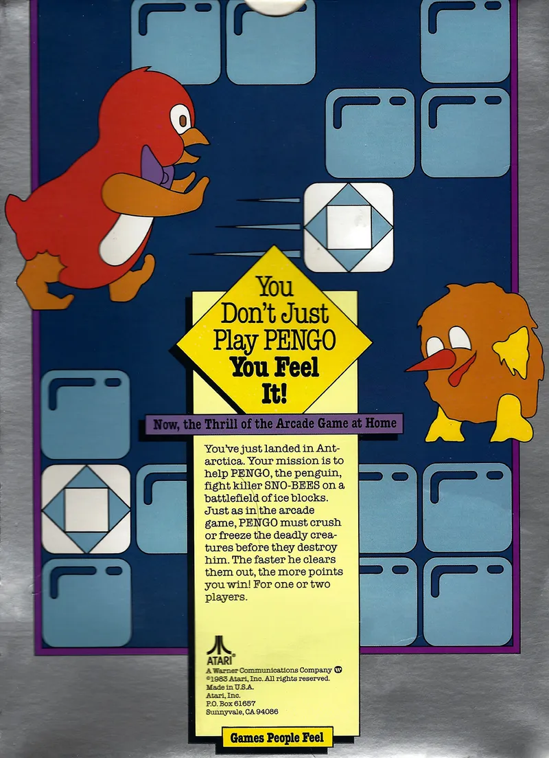Pengo box back