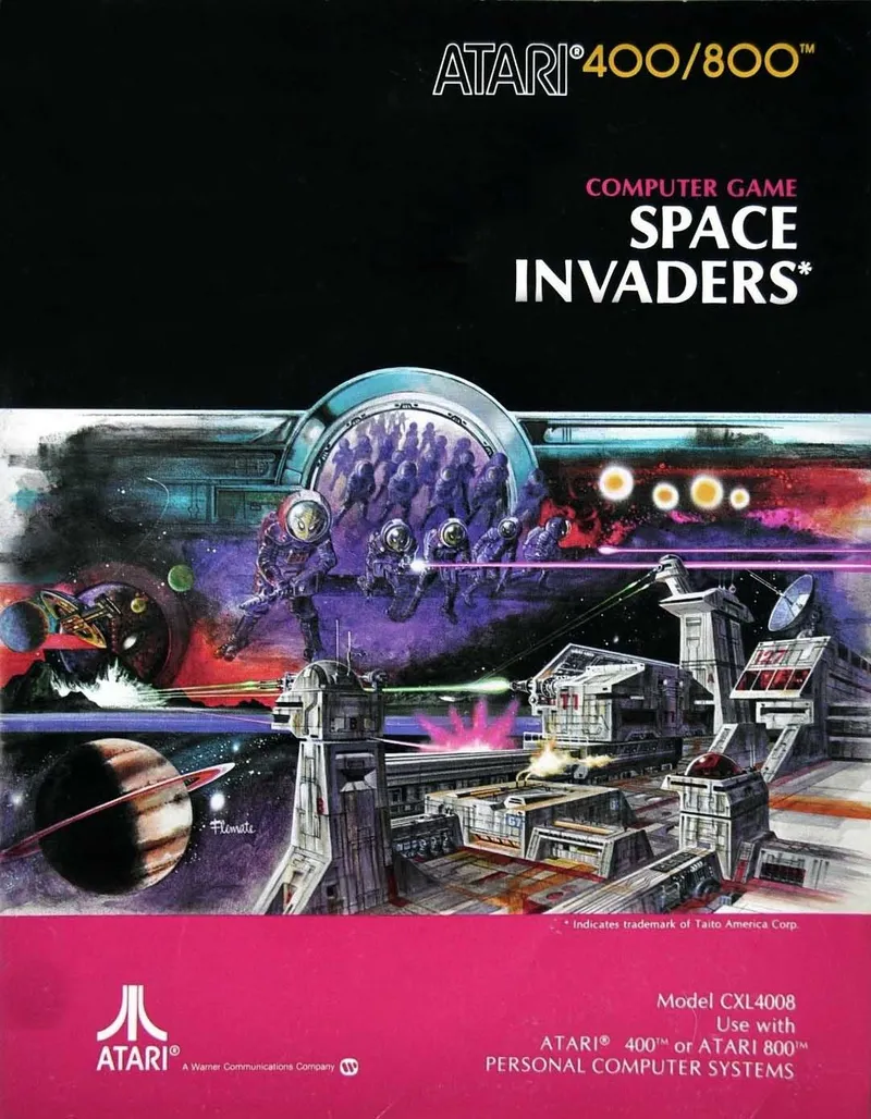 Space Invaders box art