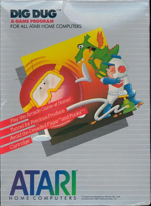 Dig Dug box art
