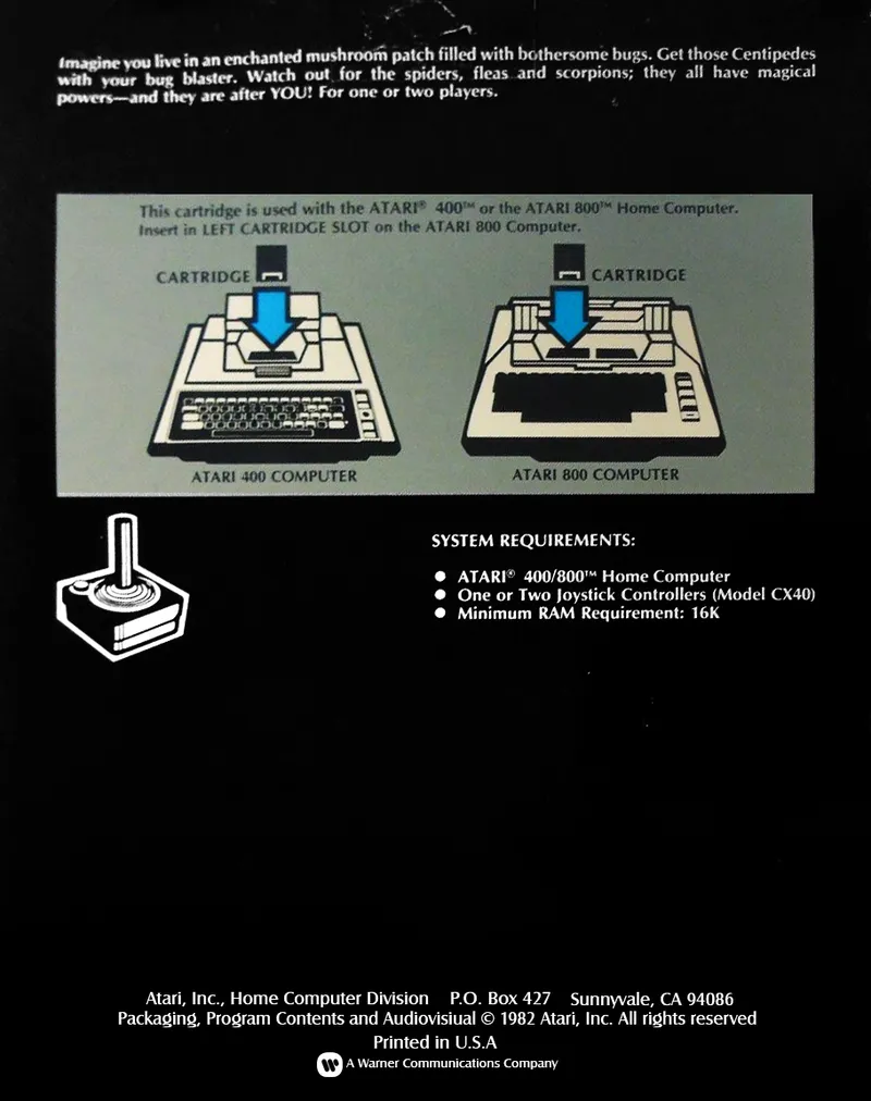 Centipede box back