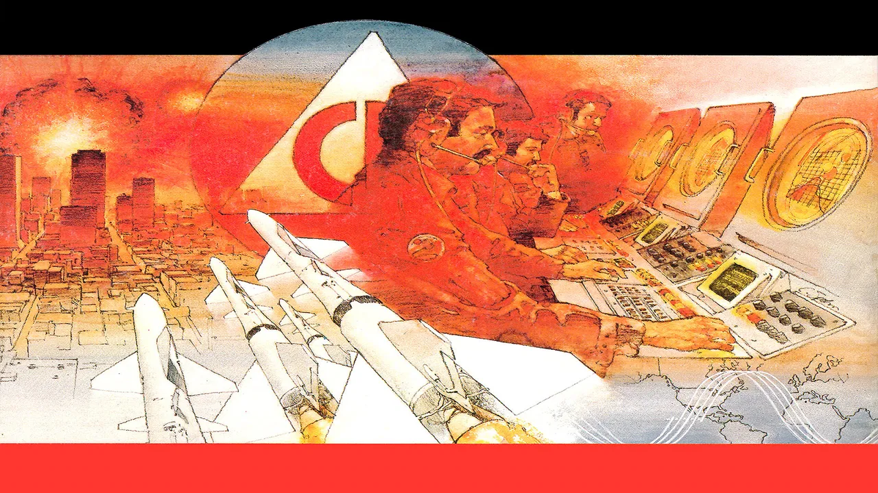 Backdrop artwork for Missile Command