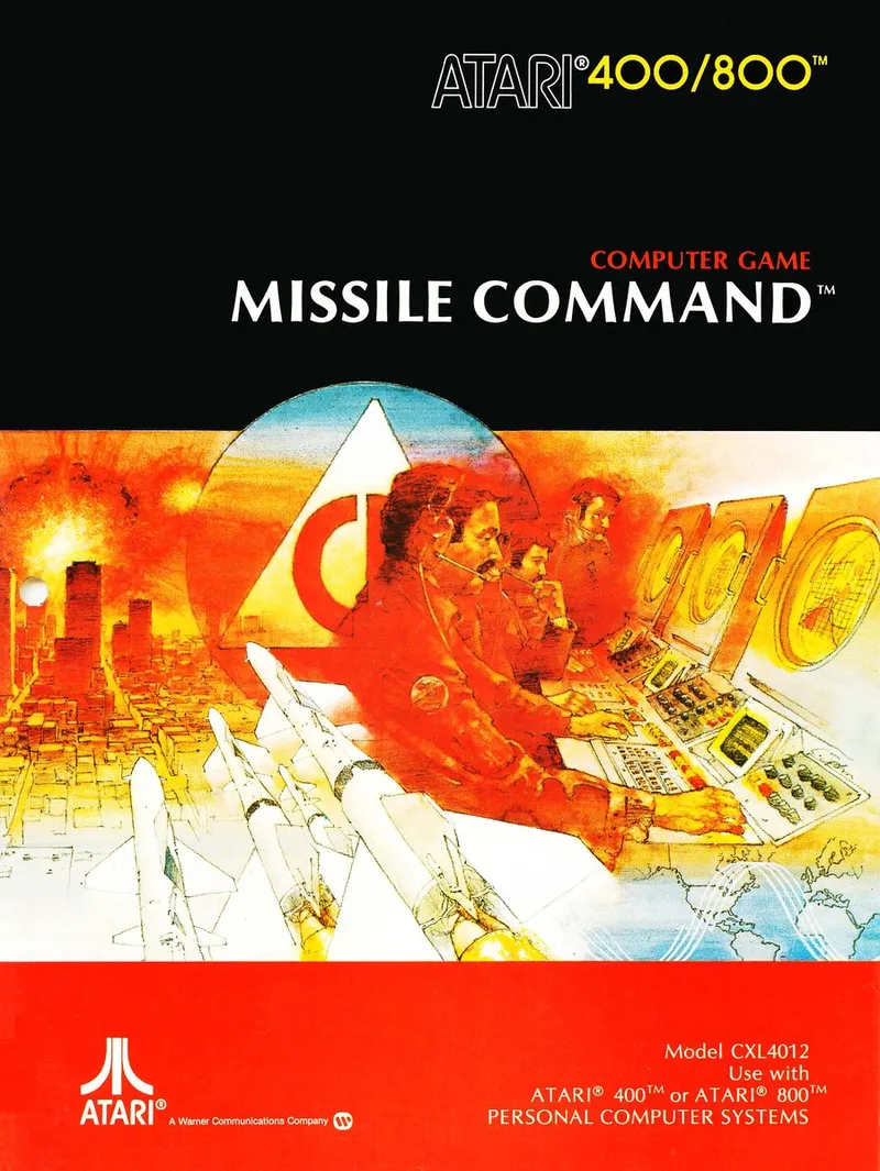 Missile Command box art