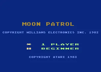 Moon Patrol screenshot