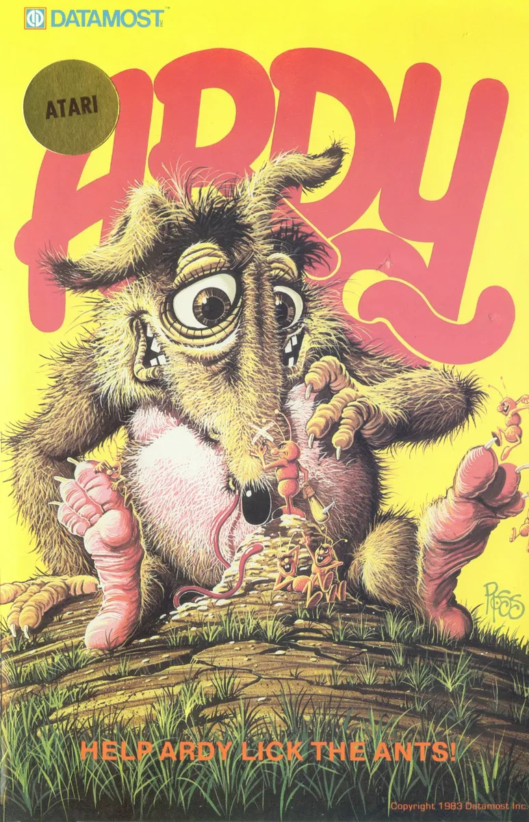 Ardy the Aardvark box art