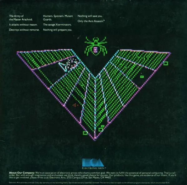 Axis Assassin box back