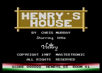 Backdrop artwork for Henry's House