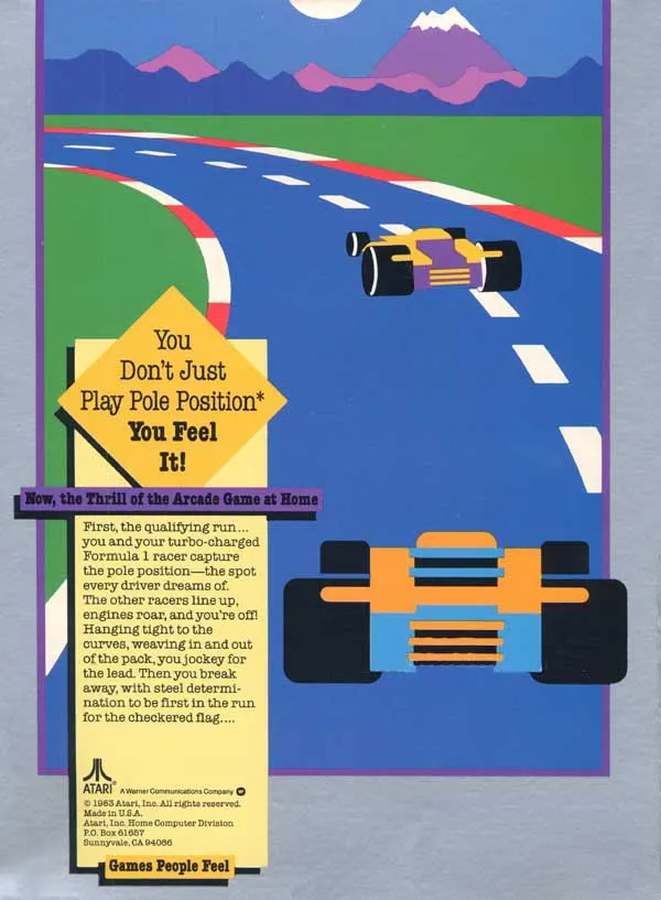 Pole Position box back