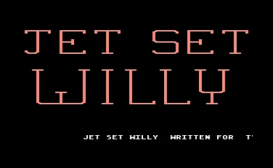 Jet Set Willy screenshot