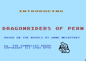 Backdrop artwork for Dragonriders of Pern
