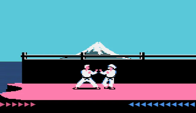 Karateka screenshot