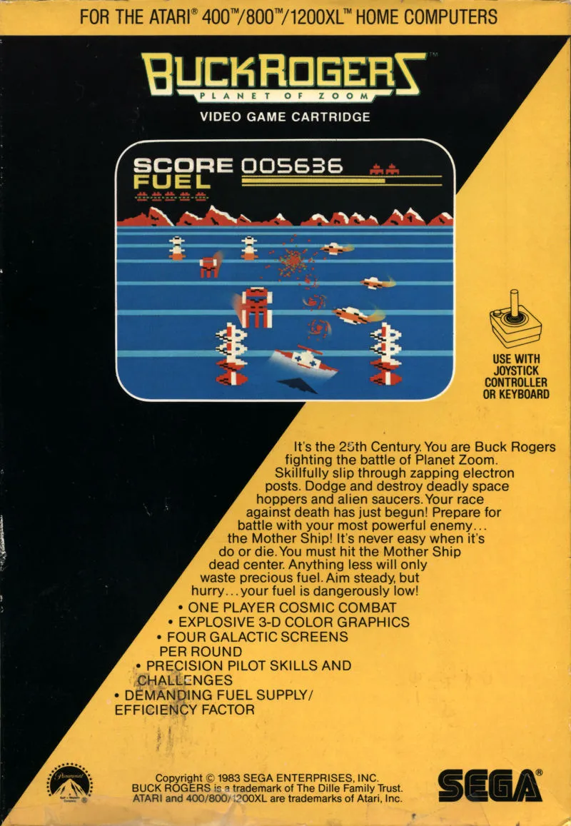 Buck Rogers: Planet of Zoom box back