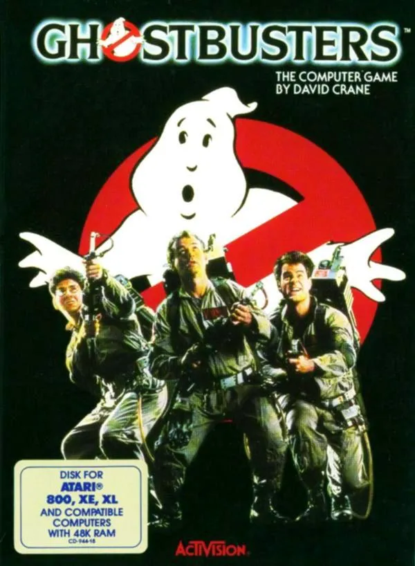 Ghostbusters box art