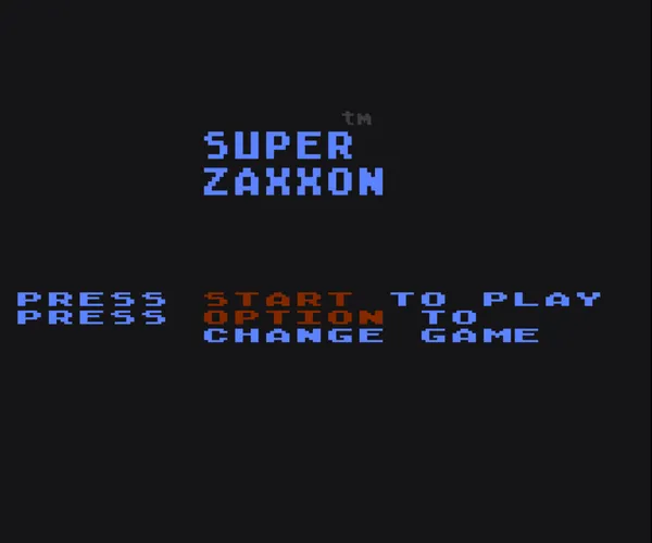 Backdrop artwork for Super Zaxxon
