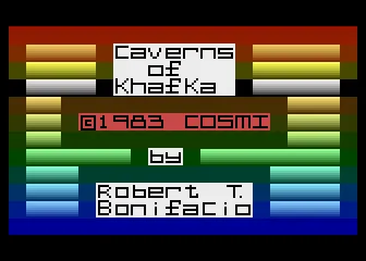 Backdrop artwork for Caverns of Khafka