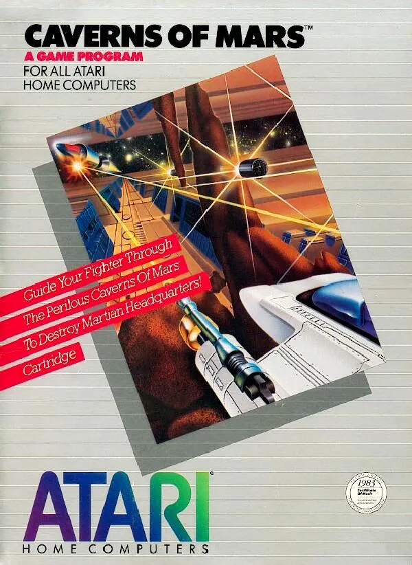 Caverns of Mars box art