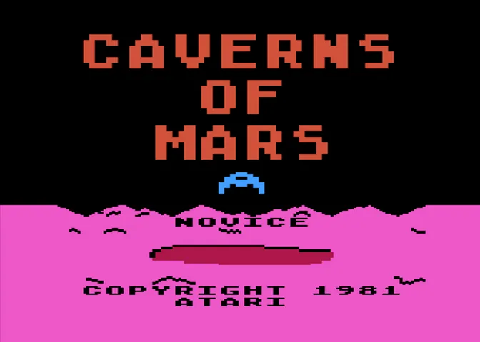 Backdrop artwork for Caverns of Mars