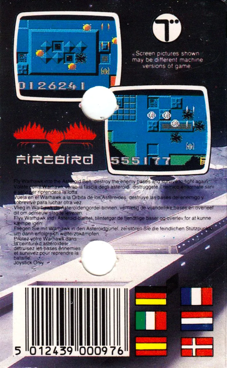 Warhawk box back